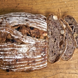 Sourdough Bread with Fruit and Nuts