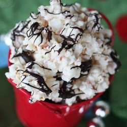 Peppermint Bark Popcorn