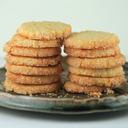 Lemon Sable Cookies