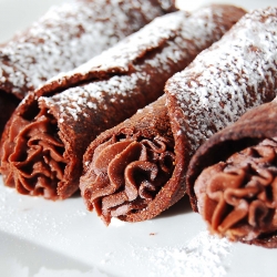 Chocolate Cannoli