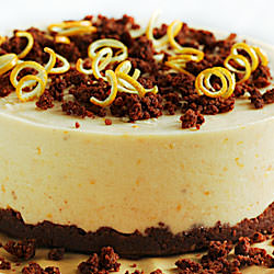 Healthy Orange Cacao “Cheesecake”