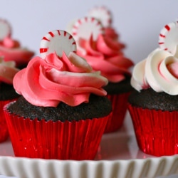 Peppermint Mocha Cupcakes