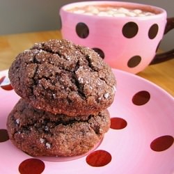 Espresso Crinkle Cookies