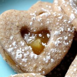 Lemon Linzer Cookies