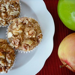 Apple Walnut Spice Muffins