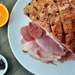 Orange and Cardomom Glazed Ham