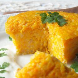 Carrot and Potato Flan