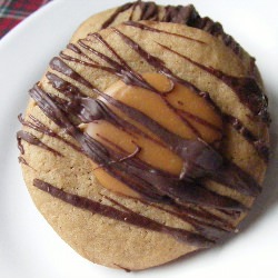 Caramel Chocolate Macchiato Cookies