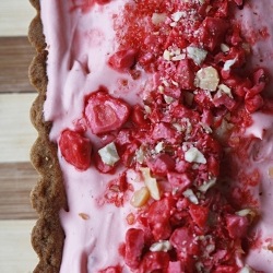 Pink Praline Tart