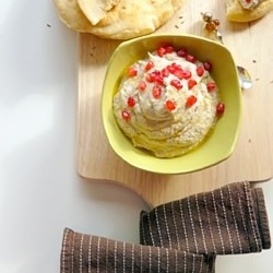 Aubergine Pate with Pomegranate