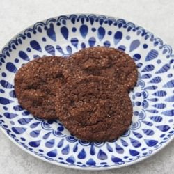 Chocolate Ginger Cookies