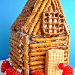 Gingerbread Log Home