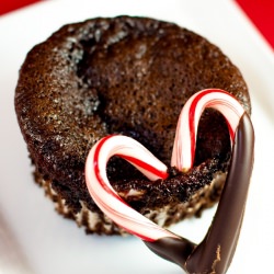 Peppermint Dark Chocolate Ganache