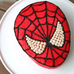 Spiderman Birthday Cake