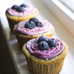 Lemon-Blueberry Cupcakes