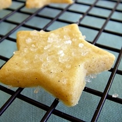 Tahitian Vanilla Bean Star Cookies