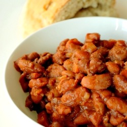 Kidney Beans Stewed in Red Wine