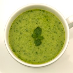 Sweet Pea Romaine Soup