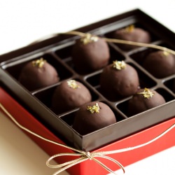 Szechuan Button Chocolate Truffles