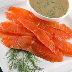 Gravlax with Mustard-Dill Sauce