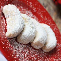 Almond Powdered Sugar Cookies