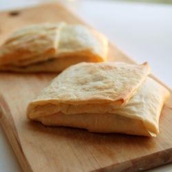 Salmon Fillet Wrapped in Phyllo