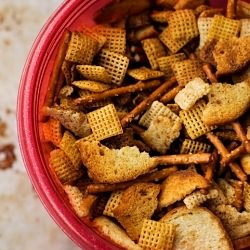 Oven Baked Chex Mix