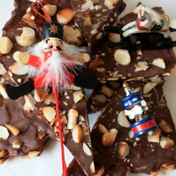 Salted Pretzel Chocolate Toffee