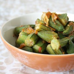 Okra And Anchovies