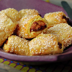 Curried Chicken Puffs