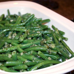 Haricots Verts with Herb Butter