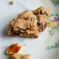 Chocolate Peanut Cinnamon Cookies