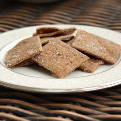 Whole Wheat Crackers with Herbs