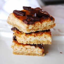 Chocolate-Caramel Bars