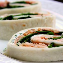 Smoked Salmon Pinwheels