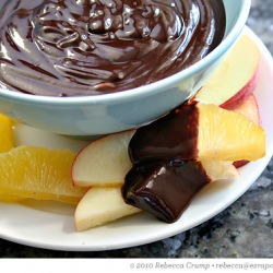 Chocolate Orange Fondue