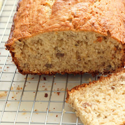 Banana Bread with Coconut and Pecan