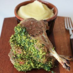 Rack of Lamb with Pommes Puree