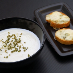 Cauliflower Cream and Croutons