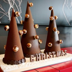 Chocolate Christmas Trees