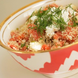 Smoked Salmon Feta Couscous