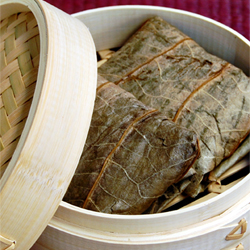 Sticky Rice in Lotus Leaf