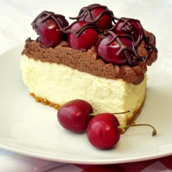 Cherry White Chocolate Cheesecake