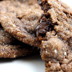 Chocolate Gingerbread Cookies