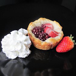 Berry Biscuit Cups