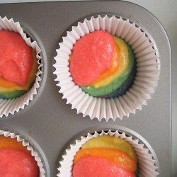 Rainbow Cupcakes