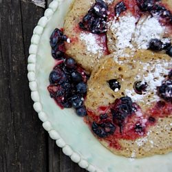 Lemon Blueberry Pancakes