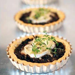 Onion Tart with Goats’ Cheese