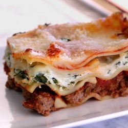 Meat and Cheese Lasagna