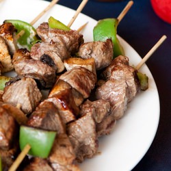 BBQ Beef Skewers